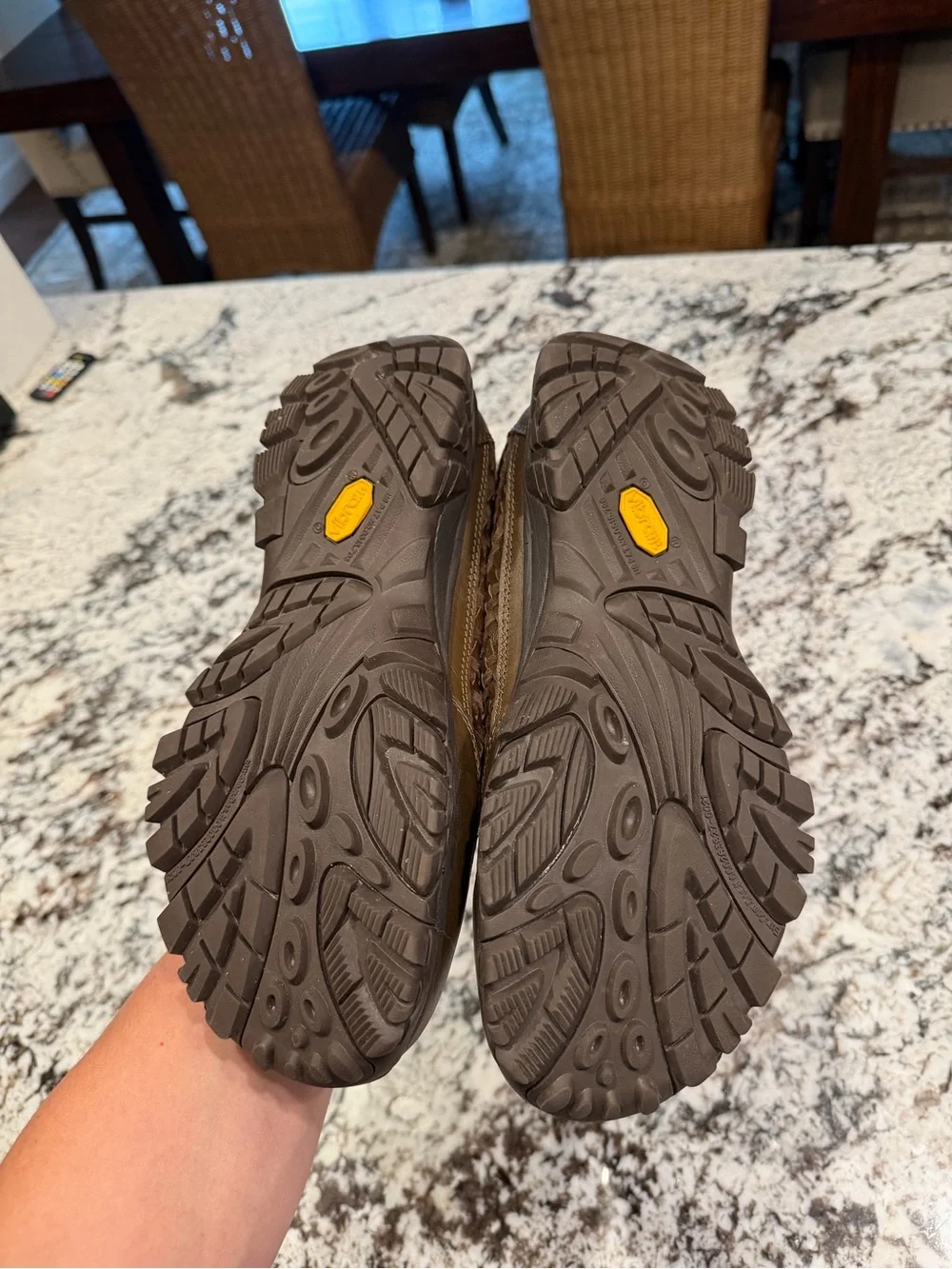 Merrell Brown Leather Woven TLR-1 Slip-On Men's Shoe